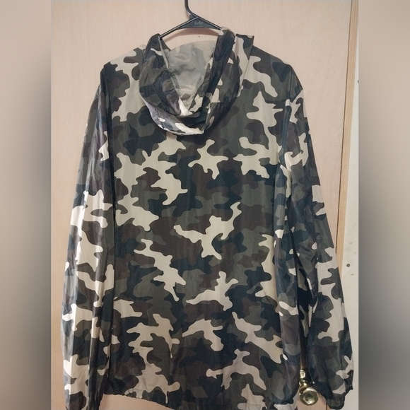 Green Camo Windbreaker - Picture 2 of 2